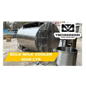 New Quality Bulk Milk Cooler (5000 LTR) Double Compartment with Low Price from India