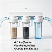 Fabrieksdirect semi-automatische kleine onderneming waterafvulmachine complete drinkwaterproductielijn