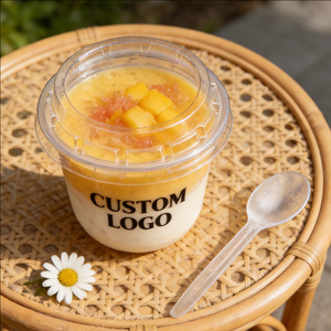 Vasos de Plástico PP de 500 ml para Batidos, Vasos Desechables para Postres - Product Image 4