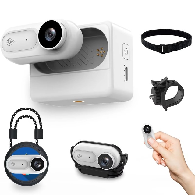 WiFi IP Mini Camera FHD 1080P Portable Sports Recorder with CCD Imaging Sensor Wearable Body Worn Design Thumb Size Hand-Free