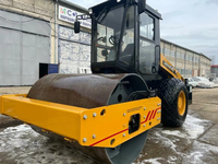 Rouleau vibratoire à tambour unique haute efficacité 12 tonnes SSR120C-10 pour la construction routière, rouleau compresseur, vente chaude