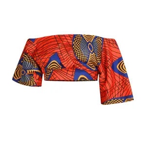 Ensemble 2 pièces de robes pour femme, top court et jupe, tissu imprimé numérique, Style africain, nouvelle collection été 2020