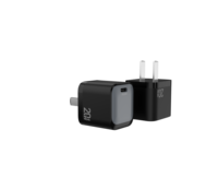 Chargeur mural de type C PD 20W + QC3.0 USB 18W à charge rapide, certifié CE Rohs, 15 ans d'usine, blanc noir, personnalisé