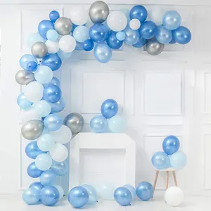 Birthday Party Background Balloons Strip Chain Wedding Decorations 143pcs Baby Shower Balloon Party Balloons Garland Arch