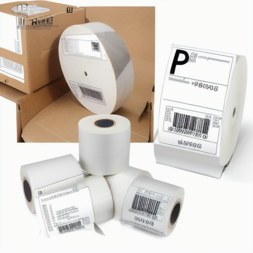 Direct Thermal Label Shipping Label Zebra 4 X6 Label on Roll
