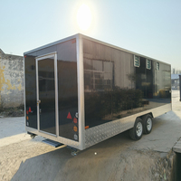 2025 Siristar Ultimate Camping Food Trailer-Cuisine mobile avec barbecue, camion de nourriture en conteneur et remorque de bar mobile pour le camping
