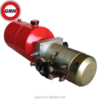 Bloc d'alimentation hydraulique à Double effet 110v avec pompe hydraulique télécommandée et moteur, ascenseur de hayon, unité d'alimentation de Rv