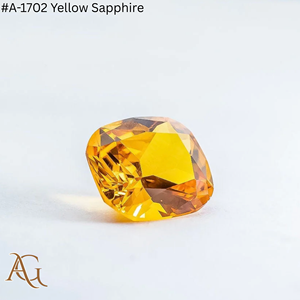 Nano Diamante en Bruto Cultivado en Laboratorio # Zafiro Amarillo 1702, Gema Incluida, Corte Gemológico, Sintético, Simulado, Creado en Laboratorio, Calibración Nanosital - Product Image 3