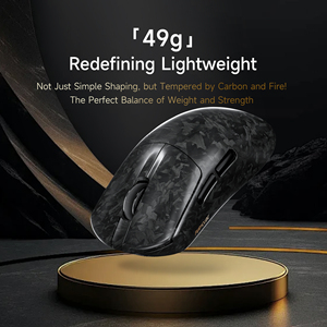 FURYCUBE 2.4GHz BT USB Optical RGB Backlit Ergonomic เมาส์เกมมิ่งไร้สายน้ำหนักเบา 3 โหมด 16000dpi PAW3315 สต็อก - Product Image 2