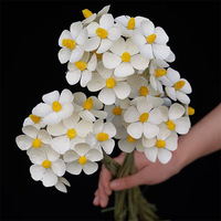 AM-PFKC05 Ammy Bouquet de fleurs violettes fait main 10P/lot Fleurs séchées préservées Noël Écologique Longue Durée