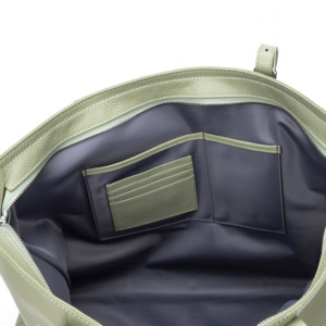 Nouveau Grand femmes Marques <span class=keywords><strong>Beige</strong></span> Blanc couleur Pleine Fleur En <span class=keywords><strong>Cuir</strong></span> De Vachette Fourre-Tout Sac À Main avec BAS MOQ personnalisé étiquette - Product Image 6