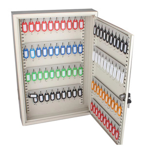 High Quality Wholesale Single Door Metal <strong>Safety</strong> <strong>Key</strong> Cabinet <strong>Box</strong> for Hanging the <strong>Keys</strong> 380-80K - Product Image 5