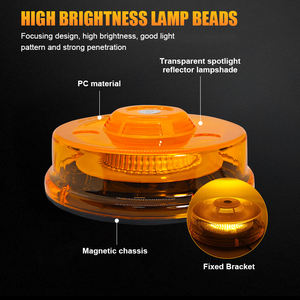 Luces de Advertencia Modificadas Disponibles en <span class=keywords><strong>3</strong></span> <span class=keywords><strong>Colores</strong></span>, Mejor Precio, Luz Estroboscópica de Emergencia para Automóviles y Camiones, Azul, Rojo, Amarillo, Luz de Advertencia LED - Product Image 4