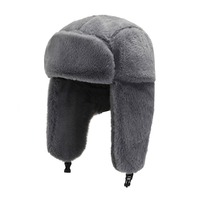 Cozy Plush Winter Faux Fur Trapper Sombreros Earflap Ski Hunting Warm Hats Ushanka Sombreros gruesos de pescador