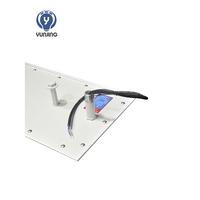 Éclairage LED industriel haute luminosité pour salle blanche, panneau lumineux antidéflagrant, indice de protection IP66, construction en alliage d'aluminium, garantie 3 ans