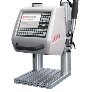 Système de marquage de bureau allemand Flymarker 120 100 stations, machine de gravure pneumatique tactile sur métal - Product Image 3