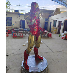 Statue Iron Man en résine, taille réelle 1/1, décoration intérieure, Mk7 Mk50 Mk85, sculpture de <span class=keywords><strong>2</strong></span> mètres avec éclairage LED - Product Image 5