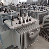 Transformator Celup Minyak Tiga Fasa MingZheng S13 80kVA 500kVA 1250kVA Kapasitas Sesuai Pesanan Pendingin ONAN Transformator MV&HV