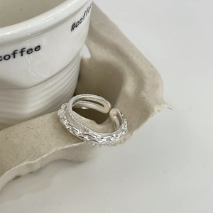 S925 <b>Sterling</b> <b>Silver</b> <b>Ring</b> Geometric Design <b>Adjustable</b> For Women Everyday Wear - Product Image 4
