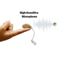 Mini-oreillettes filaires rechargeables, pour l'oreille
