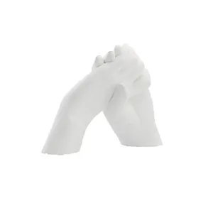 Venta caliente alginato moldeado en polvo al por mayor 3D Handprint Cast Life Casting Kit para regalo familiar