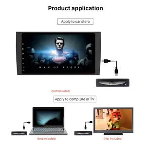 Lecteur CD externe pour voiture pour Carens 2016-2018, autoradio 2 Din Android, USB Plug & Play - Product Image 3