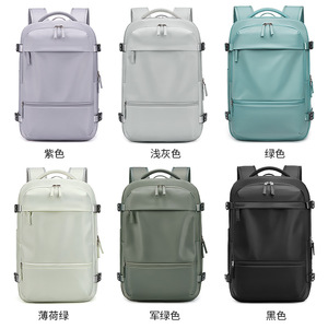 Custom Logo Large Travel <b>Carry</b> <b>on</b> Hiking Backpack Waterproof Outdoor Sporting Backpack <b>Bag</b> Shoe Compartment Backpack - Product Image 5