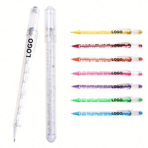 Stylo bille publicitaire fantaisie en plastique, jeu de labyrinthe à bille, avec logo personnalisé, vente en gros - Product Image 1