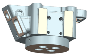 जहाज उद्योग और इंजन शरीर के लिए प्रोटोटाइप 3 डी रेत कास्टिंग मोल्ड डिजाइन - Product Image 2