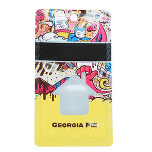 Bolsa de Mylar Personalizada <span class=keywords><strong>con</strong></span> Impresión, Laminada, de Plástico y Aluminio, <span class=keywords><strong>con</strong></span> Cierre de Cremallera de Tres Lados, para Dulces <span class=keywords><strong>Chamoy</strong></span>, Bolsa Plana <span class=keywords><strong>con</strong></span> Orificio para Colgar - Product Image 5