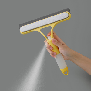 <span class=keywords><strong>Raclette</strong></span> de nettoyage de <span class=keywords><strong>vitres</strong></span> <span class=keywords><strong>double</strong></span> <span class=keywords><strong>face</strong></span> en plastique trois en un Grattoir à verre à poignée en plastique avec <span class=keywords><strong>raclette</strong></span> Tpr - Product Image 4