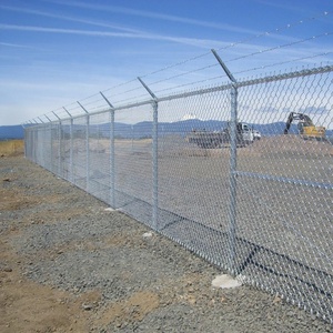 Nhiệm vụ nặng nề 2 ''x 2'' dây lưới kim cương 9 dây mạ kẽm 50 Feet dài x 8 chân cao Chuỗi liên kết hàng rào chi phí - Product Image 3