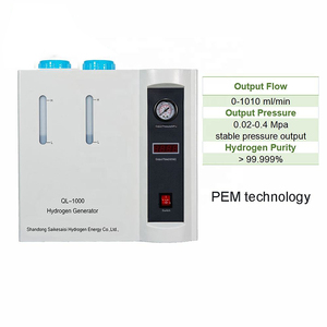 เครื่องกำเนิดไฮโดรเจนแบบ PEM สำหรับห้องปฏิบัติการ รุ่น QL-1000 ของ NADE ขนาด 0-1020 มล./นาที สำหรับการตรวจวิเคราะห์ด้วยก๊าซโครมาโทกราฟี (GC) โดยไม่ต้องเติมสารด่าง - Product Image 2