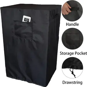 DustProof Air Conditioning Cover With Drawstring Waterproof Window AC Protection Covers Air Conditioner Cover for Outside Units