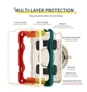 Coque de protection antichoc en silicone, étui robuste pour tablette <span class=keywords><strong>iPad</strong></span> <span class=keywords><strong>Pro</strong></span> <span class=keywords><strong>11</strong></span> pouces, 2018/2020/2021/Air <span class=keywords><strong>4</strong></span> 10.9 - Product Image 5