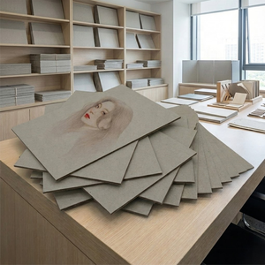 Anti-krul grijs karton dikte 0,3 mm 2 mm 3 mm hard gelamineerd grijs karton - Product Image 1