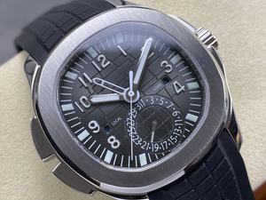 Montre mécanique de luxe de qualité supérieure, étanche, 40 mm, PP Factory, mouvement ETA 324, 5164, multifonction, plongée, noire, PP GMT - Product Image 2