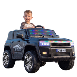 Voiture électrique pour enfants 2 places 24V style homologué avec haut-parleur Bluetooth - Product Image 1