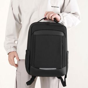 Minimally Contrasting Color Business <b>Backpack</b>, Multifunctional USB Computer Bag, Casual Versatile <b>Student</b> <b>Backpack</b> - Product Image 3