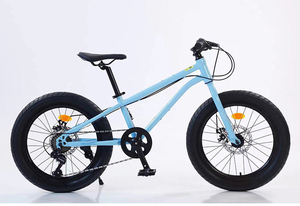 Vélo de montagne à pneus larges pour enfants de 12 ans, bébé, 20-26 pouces, 27 vitesses, frein à disque, cadre en acier, selle confortable - Product Image 2