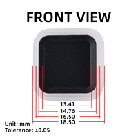 Module de capteur d'empreintes digitales compact S120, câblage facile pour serrure de cabinet de bureau, sécurité multi-empreintes digitales, matériel de sécurité