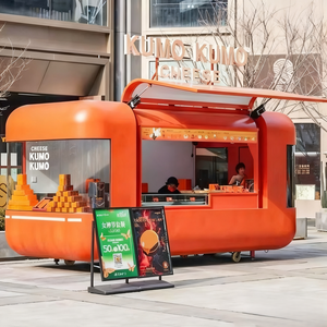 <span class=keywords><strong>Remorque</strong></span> alimentaire mobile motorisée au design attrayant avec acier inoxydable 304, puissance 220V <span class=keywords><strong>2</strong></span>,5kW pour votre marque - Product Image 6