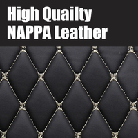 Tapis de Sol de Voiture en Cuir de Luxe pour Conduite à Droite, pour Toyota 4Runner Avalon Civic Crown GT 86, Écologique et Imperméable