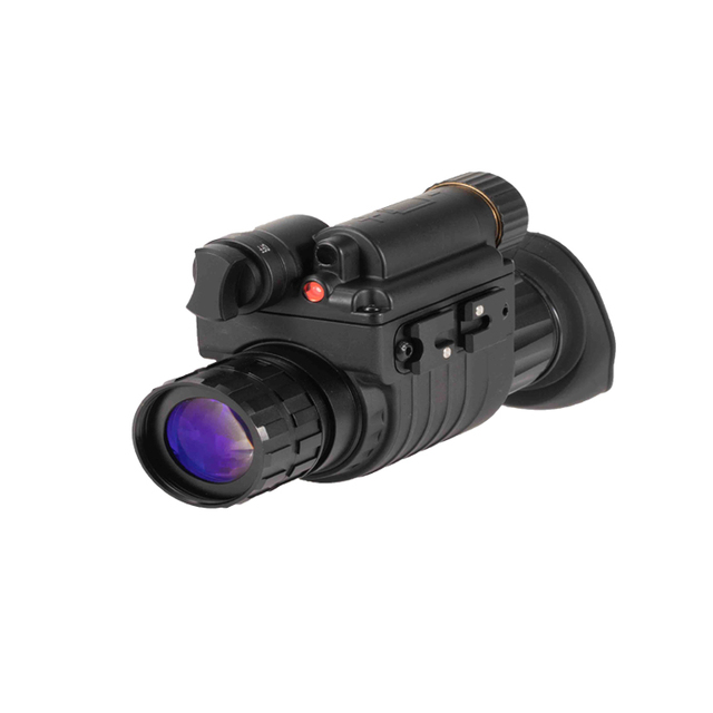 PVS-14 NVM Small Size Night Vision Monocular Casson Mirror White Green Phosphor Helmet Support Waterproof 300m+ Range FOM 1600+