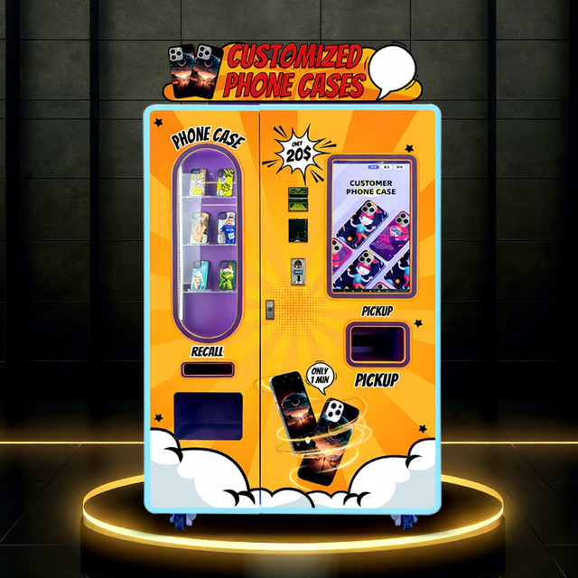 Innovative 2025 Automatic Vending Machine Special Phone Case Vending Machine with Coin and Credit Card Payment System