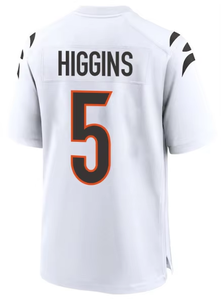 Jersey Sepak Bola Amerika Jahitan Berkualitas Terbaik Custom 9 Joe Burrow 1 Ja'Marr Chase 5 Tee Higgins 2 Evan McPherson - Product Image 3