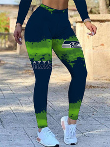 Venta caliente Nuevos estilos Mujer Leggings Personalizar Mujer Fútbol Equipo Deportes Mujer Leggings - Product Image 2