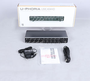 Interface Audio/<span class=keywords><strong>MIDI</strong></span> Externe <span class=keywords><strong>USB</strong></span> UMC404HD avec Préamplis Micro pour Enregistrement en Studio et Fonction de Réduction de Bruit - Product Image 5