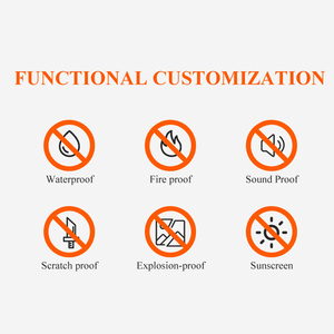 Seguridad Antirrobo Hogar Residencial Metal Exterior Apartamento Granja Entrada Puertas delanteras de acero - Product Image 5