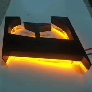 ป้ายอะคริลิค LED แบบกำหนดเอง ตัวอักษรเรืองแสงด้านหลัง สำหรับอาคาร สำนักงาน งานแต่งงาน ร้านค้า บ้าน โฆษณา แหล่งกำเนิดแสงนีออน ใช้ไฟ DC - Product Image 6